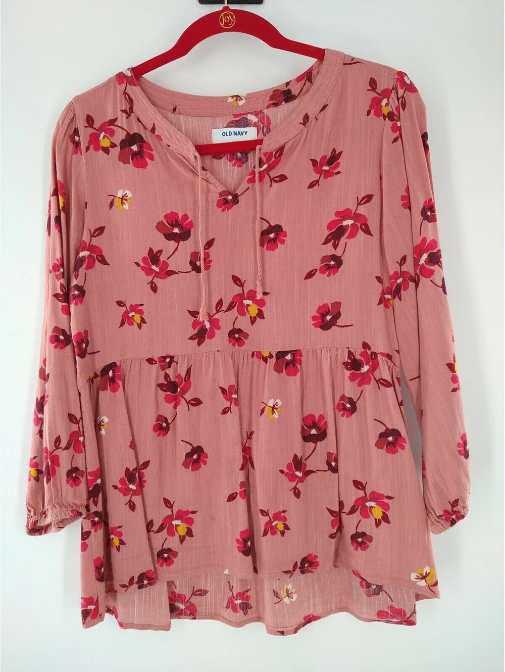 Old Navy Girls XL (14) Blouse Floral 066